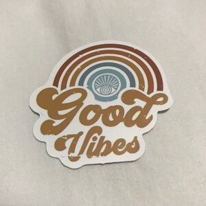 3/$15 - Good Vibes Sticker Rainbow Eye